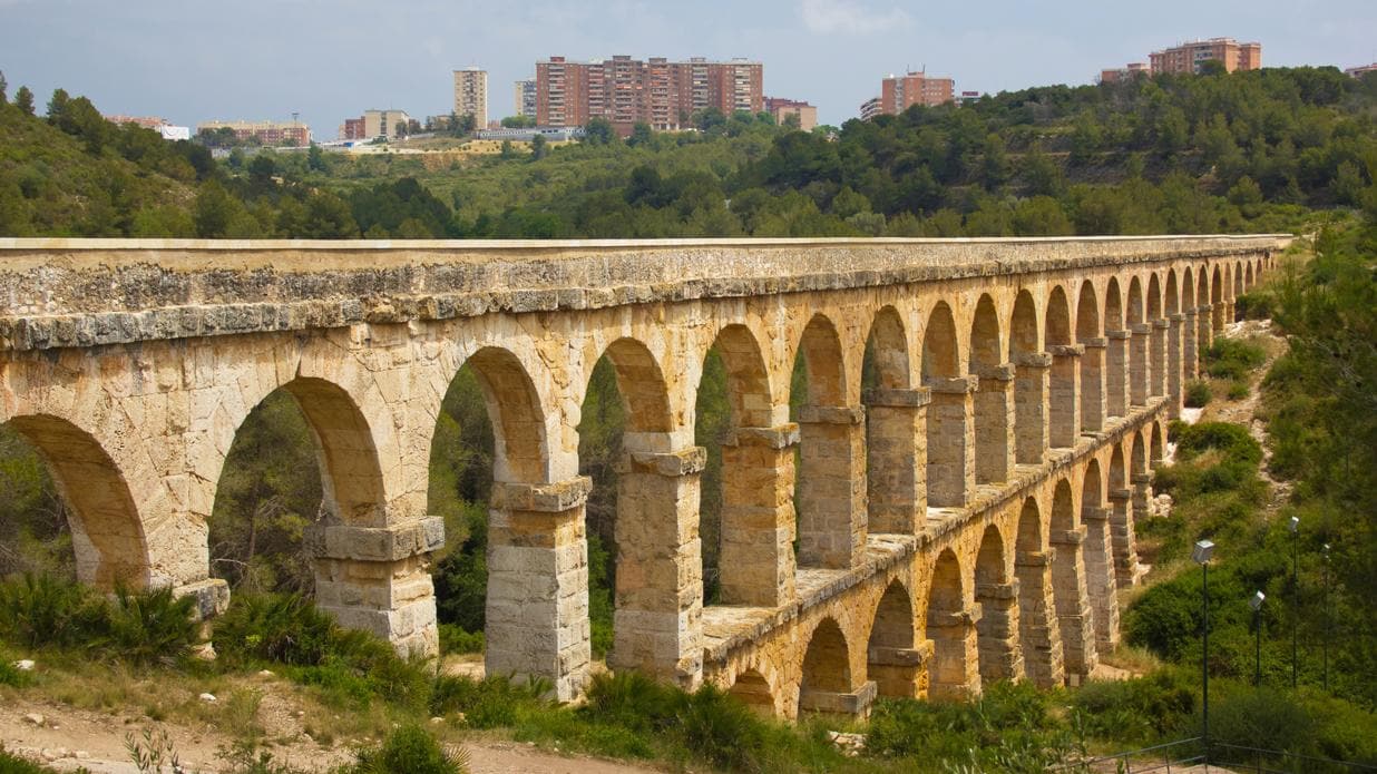 El acueducto romano de Tarragona