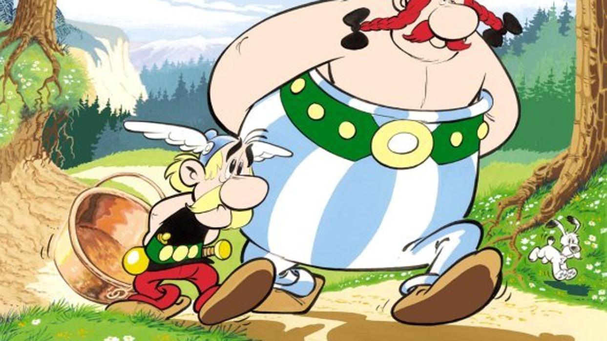 Astérix y Obélix, creados por René Goscinny y Albert Uderzo