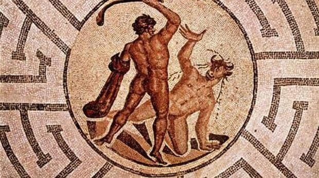 Así murió el Minotauro de Creta que devoraba a los hombres