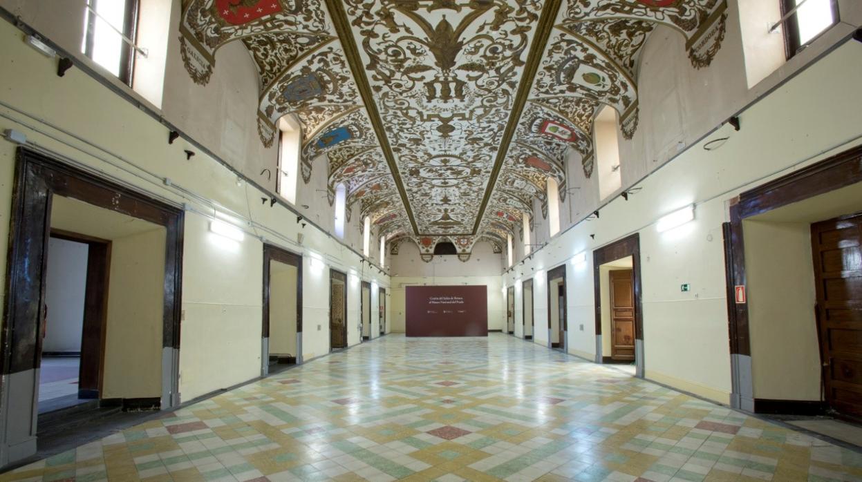 Interior del Salón de Reinos, nueva sede del Museo del Prado