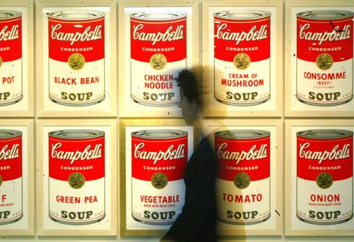 Las Sopas Campbell, según Warhol