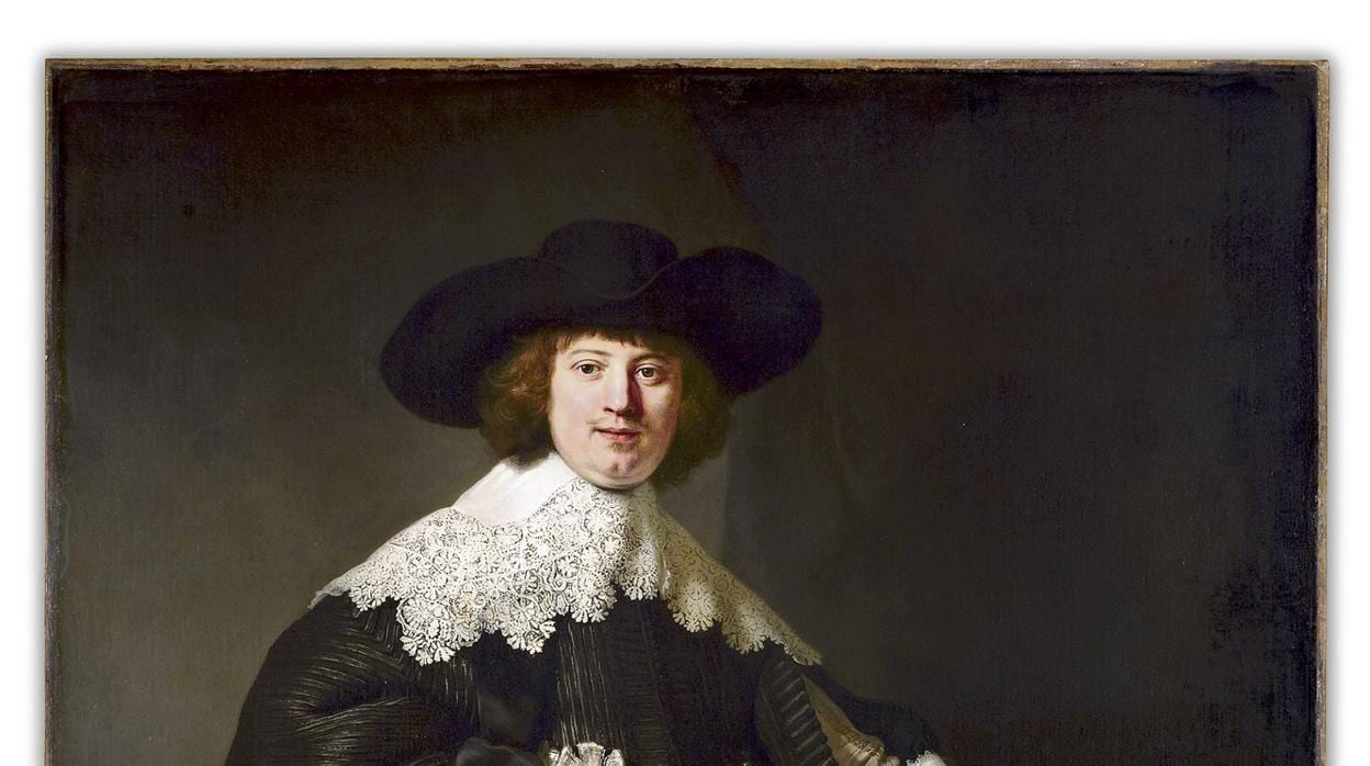 «Retrato de Marten Soolmans», una de las obras de Rembrandt analizadas