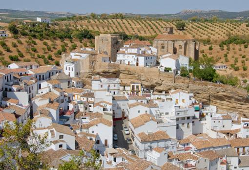 Vista aérea de Setenil