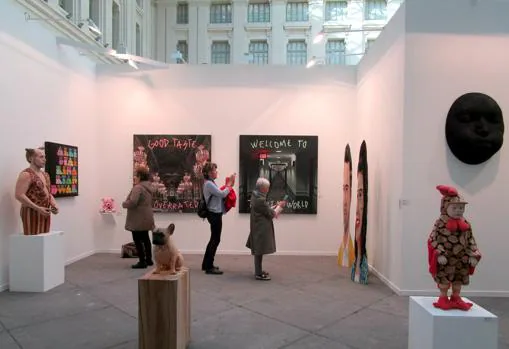 Espacio de 3 Punts Galería en Art Madrid 2019