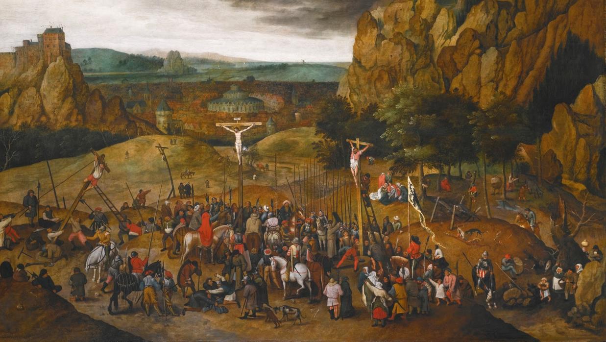 «La crucifixión de Jesús», de Pieter Brueghel el Joven