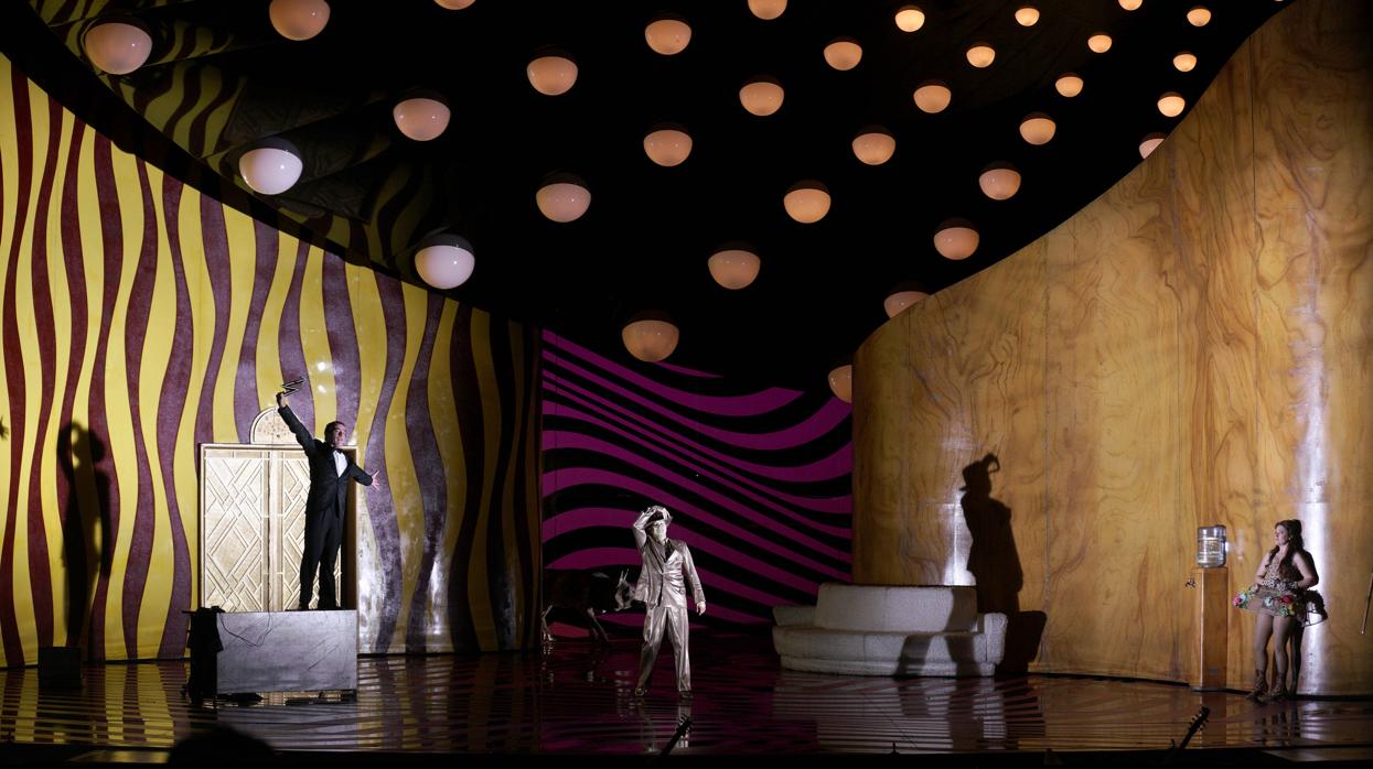Una imagen de «La Calisto», en la producción del Teatro Real