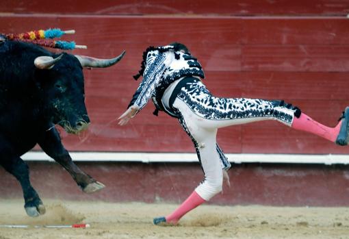 La rodilla de Ponce se dobla totalmente en el momento de la caída