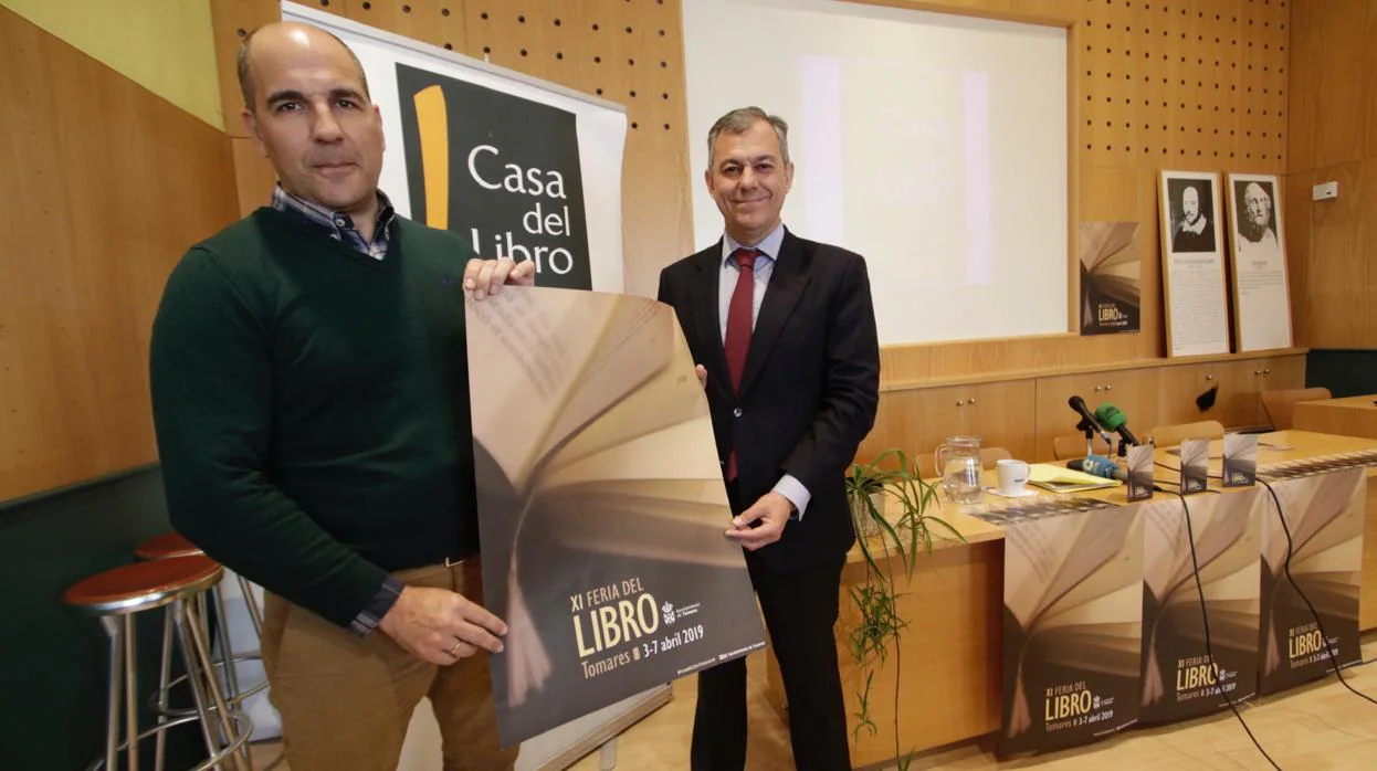 Rafael García Organvídez y José Luis Sanz, durante la presentación este martes en Sevilla