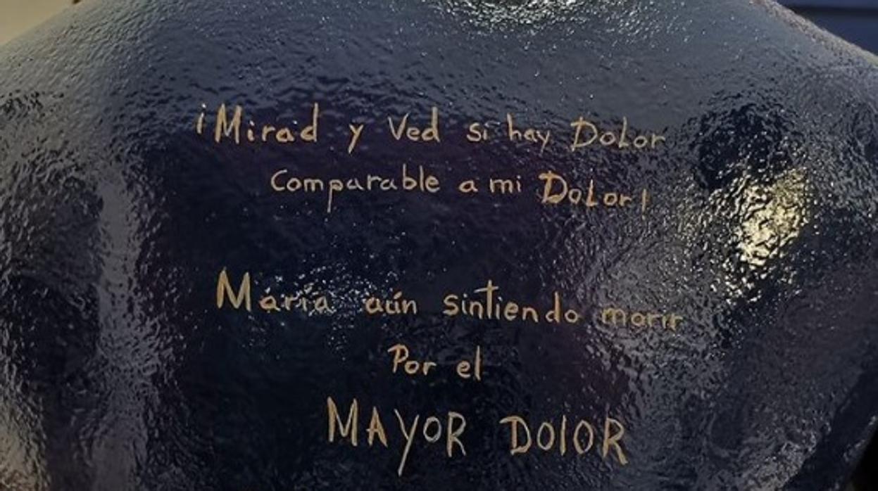 El polémico exceso en la Virgen del Mayor Dolor de Jaén