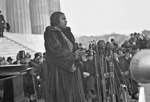 Marian Anderson, ante el Lincoln Memorial