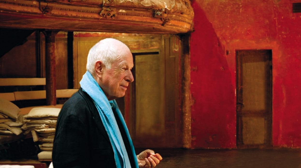El director de teatro británico Peter Brook, premio Princesa de Asturias de las Artes 2019