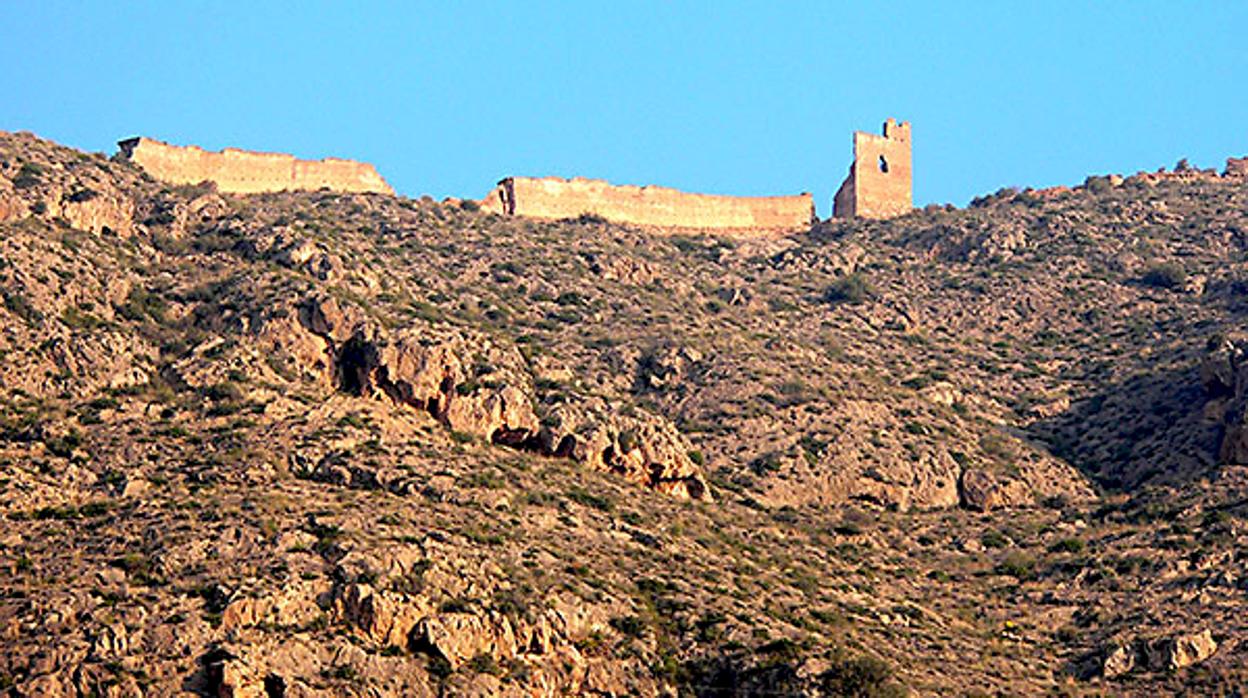 Restos del castillo de Orihuela