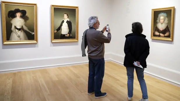 El Bellas Artes exhibe por primera vez tres retratos de Goya desaparecidos tras la Guerra Civil