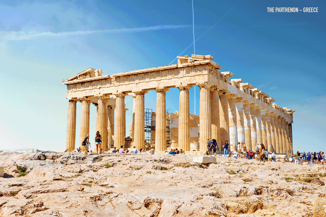 Así era el Partenón en la Antigüedad