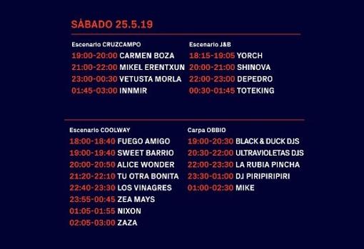 Horario sábado Interestelar Sevilla