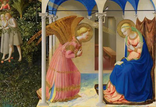 «La Anunciación», de Fra Angelico, tras su restauración