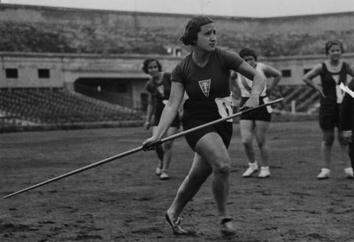 Martínez Sagi fue campeona de España de lanzamiento de jabalina