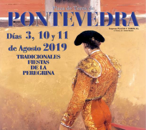 Carteles de la Feria de la Peregrina de Pontevedra de 2019