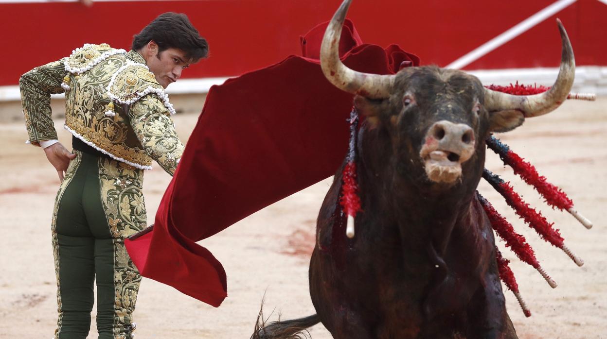 José Garrido, con el cuarto de la tarde