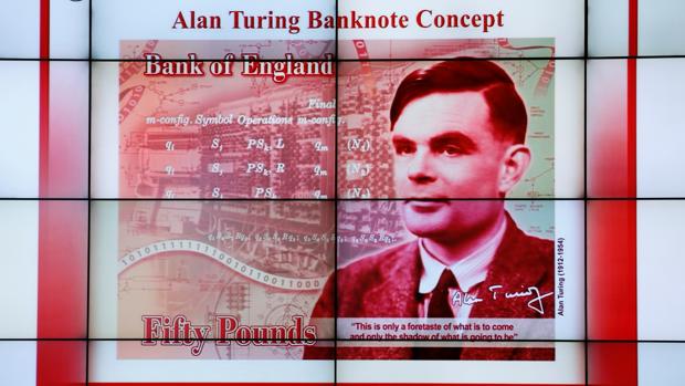 Alan Turing será la imagen del nuevo billete de 50 libras esterlinas