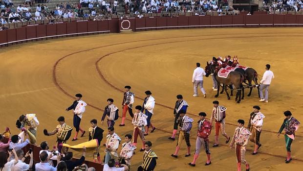 Tercer festejo de promoción de Sevilla con erales de Juan Pedro Domecq