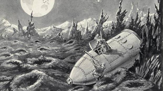 La Luna y la ciencia ficción: estos son los grandes viajes imaginarios al satélite