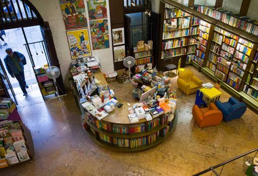 Librería Giannino Stoppani, en Bolonia