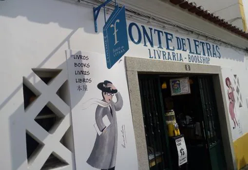 Librería Fonte de Letras, en Évora (Portugal)