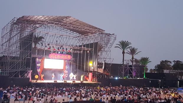 Los más pequeños invaden el Concert Music Festival para el espectáculo del grupo Pica Pica