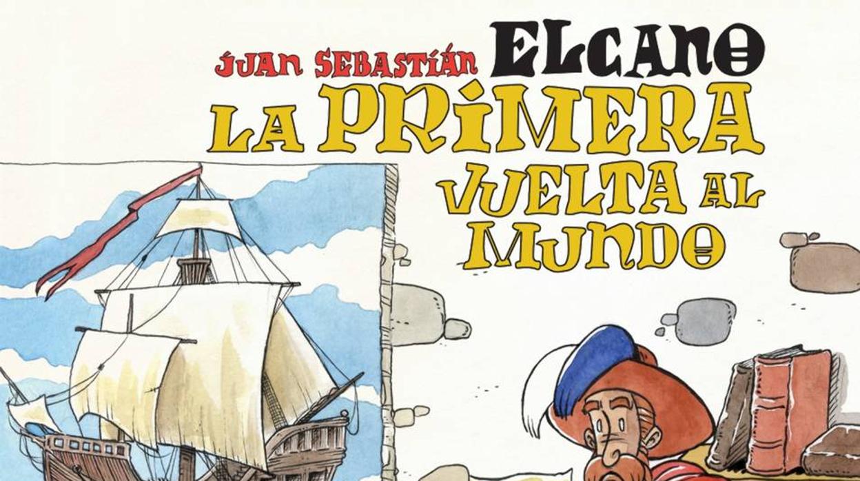 Portada del cómic de Elcano