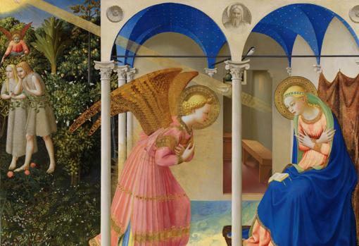 «La Anunciación», de Fra Angelico