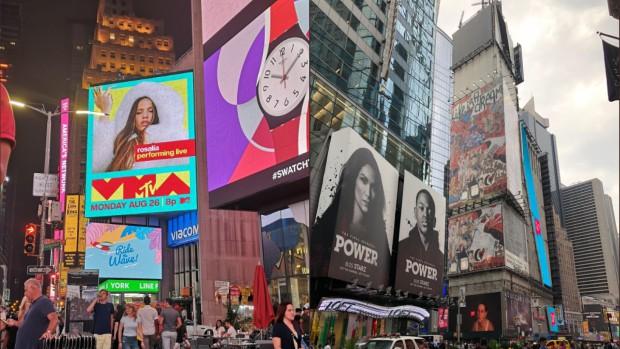 Rosalía y Domingo Zapata, los dos españoles que han puesto una pica en Times Square