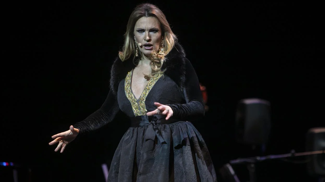 Ainhoa Arteta durante una actuación en el Gran Teatro