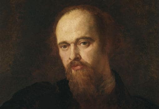 Dante Gabriel Rossetti, retratado por George Frederic Watts