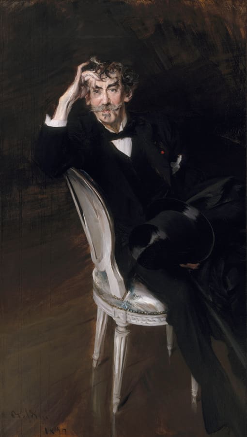 Boldini: retrato de James Abbot McNeill Whistler