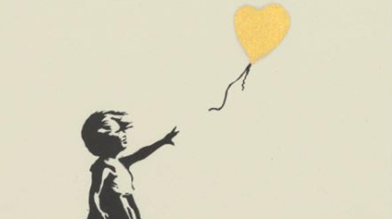 «Girl with Balloon - Colour AP (Gold)», de Banksy, ha sido la obra que se ha adquirido por mayor cantidad de dinero