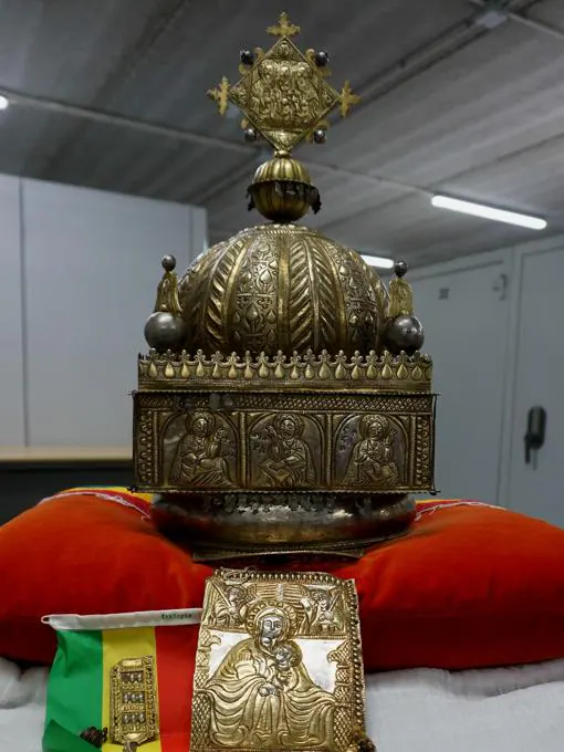 La corona etíope es del siglo XVIII