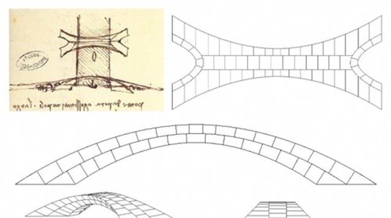 Un puente diseñado por Da Vinci, que hubiera sido una revolución, se imprime en 3D