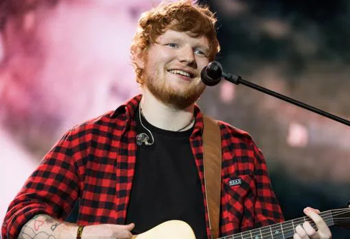 Ed Sheeran durante una actuación