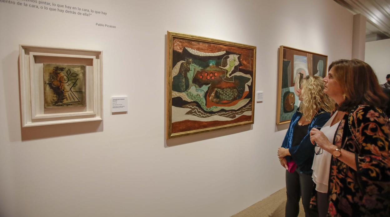 Inauguración de la exposición de Pablo Picasso y Joaquín Peinado