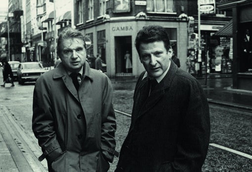 Harry Diamond: Francis Bacon y Lucian Freud, 1974