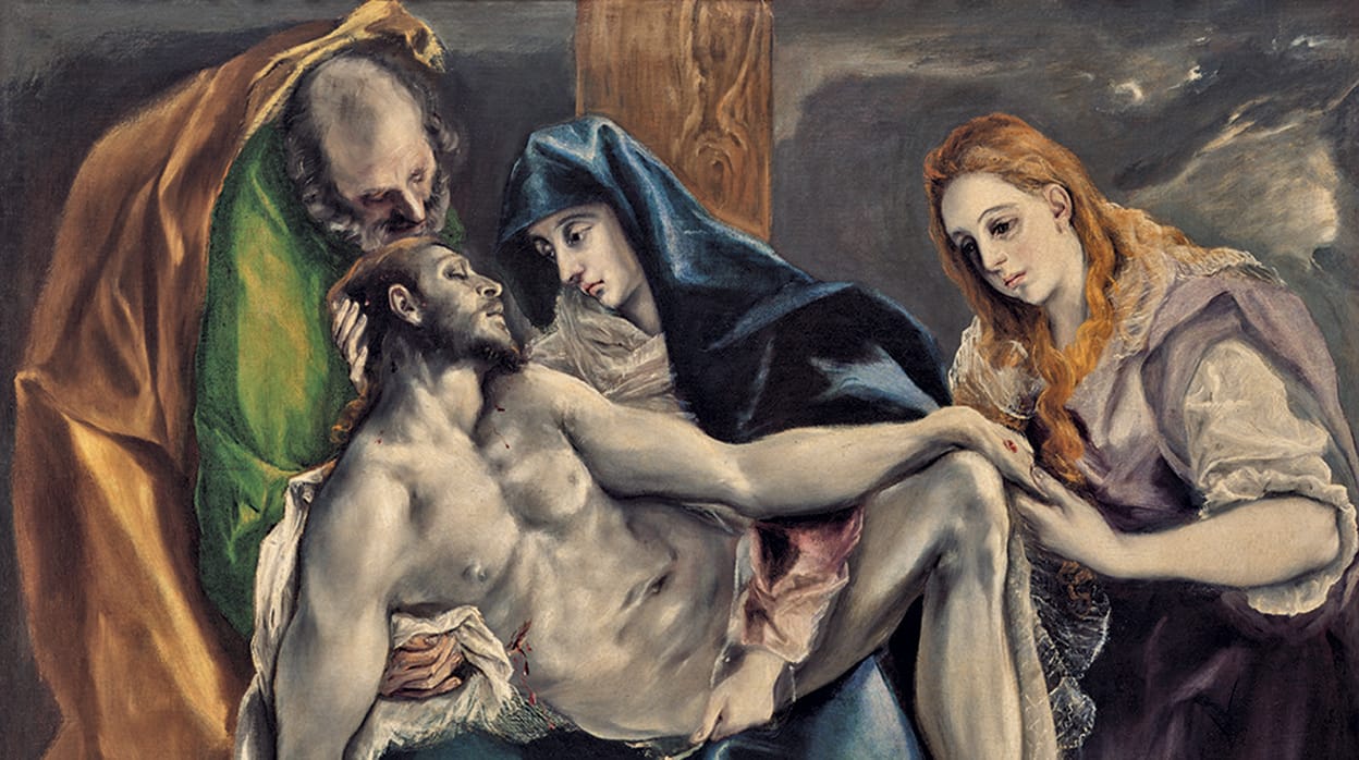 El Greco. «El descendimiento de Cristo»