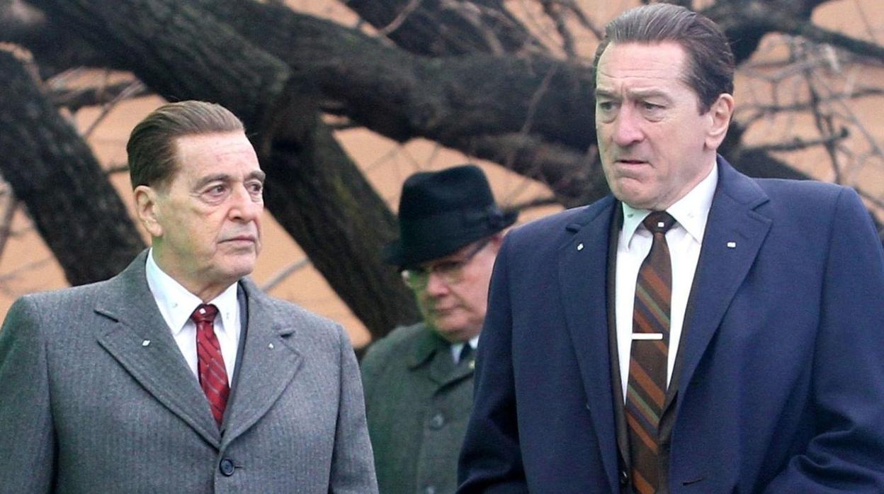 Al Pacino y Robert De Niro en «El Irlandés»