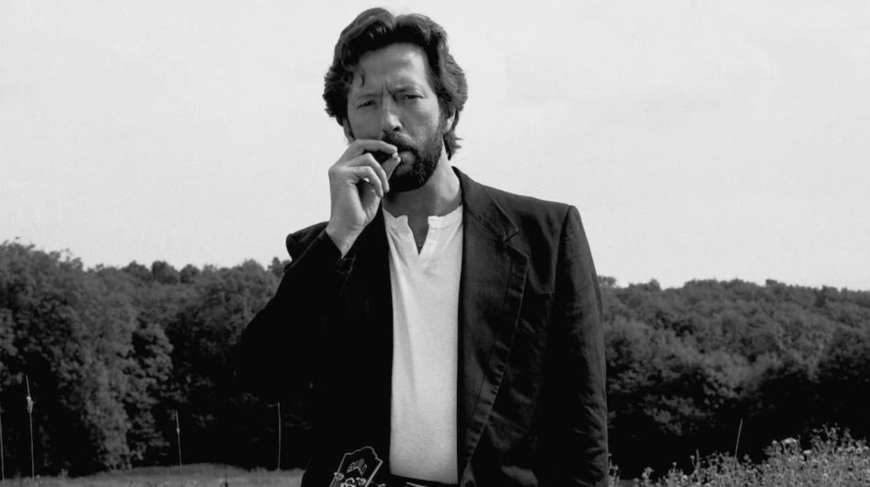 Eric Clapton, en una imagen de los años 80