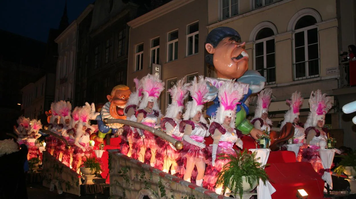 Imagen del Carnaval de Alost (Bélgica) de 2008