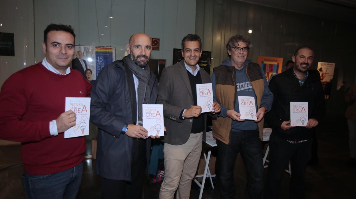 Chema García, Monchi, Roberto Arrocha, El Yuyu y Daniel Pinilla