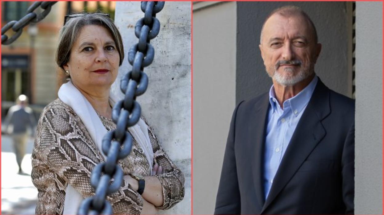 Elvira roca y Arturo Pérez-Reverte