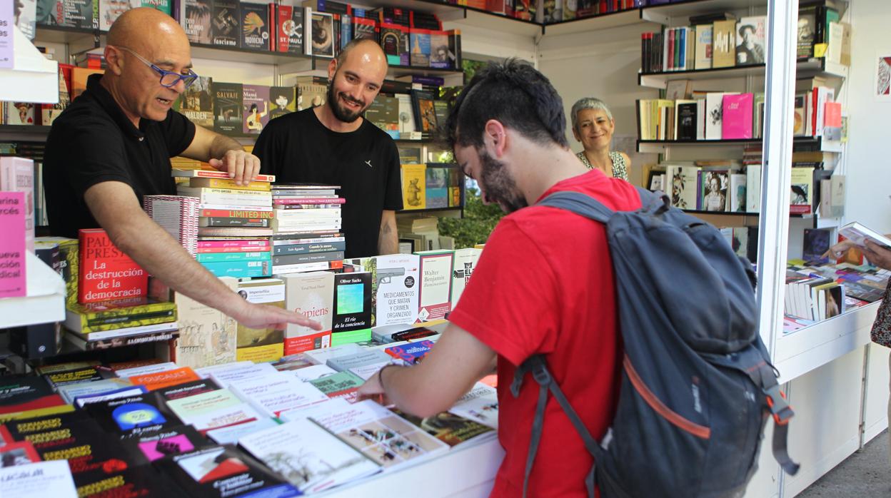 Una imagen de la Feria del Libro de Madrid de 2019