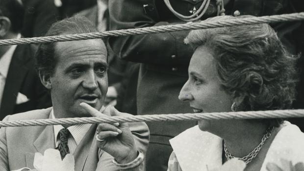 La Infanta Doña Pilar, en la memorable tarde de quites de Ortega Cano y Robles en Las Ventas