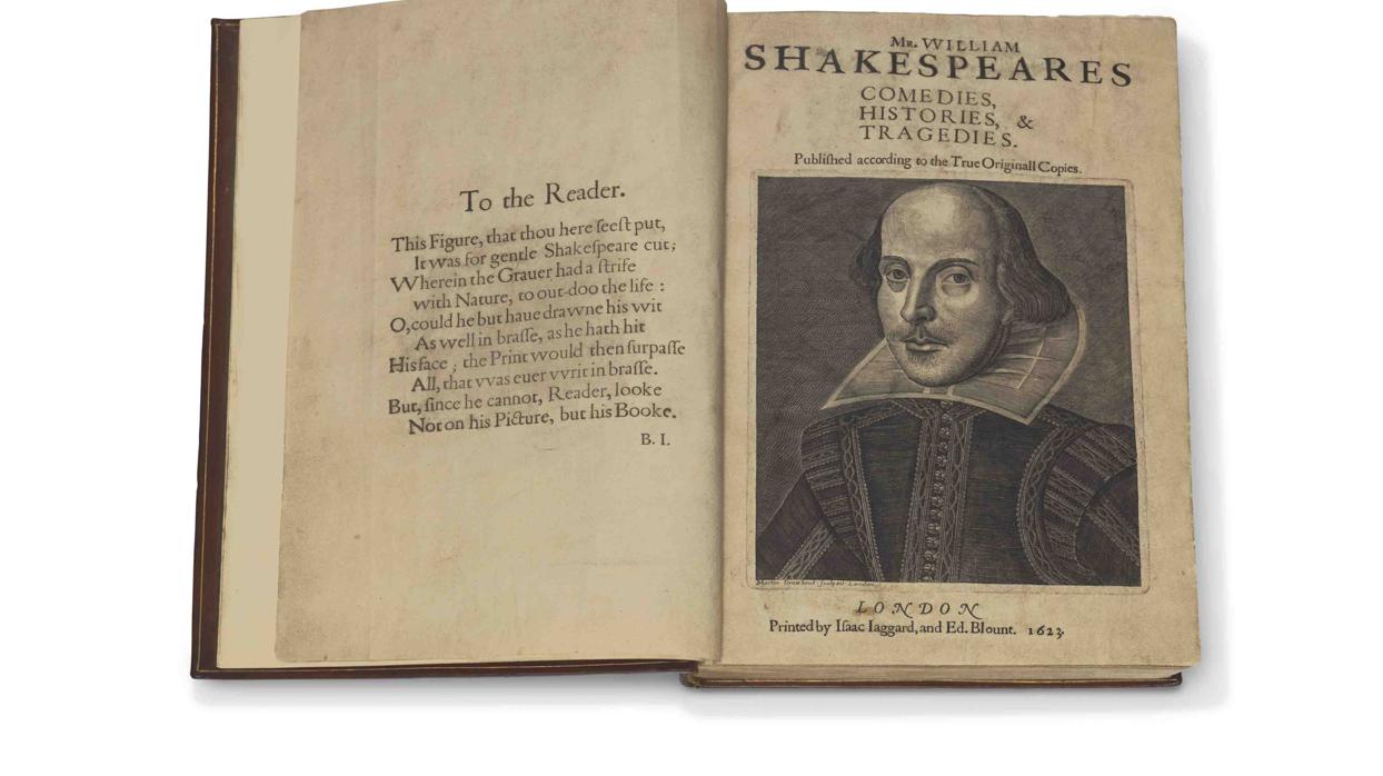 «Las comedias, historias y tragedias de William Shakespeare»